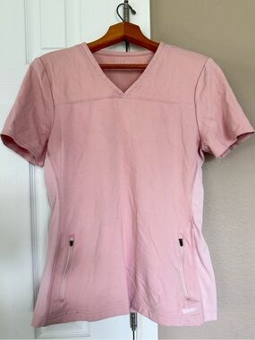 Jaanuu Women’s Pink Short Sleeve Performance Top
